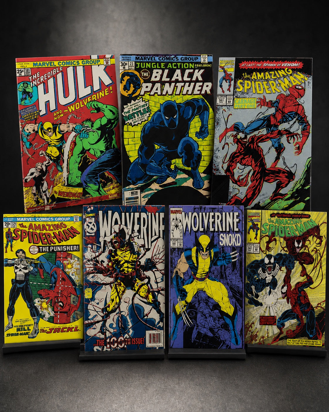 Comic Cover 3D Wall Art – Choose Your Design