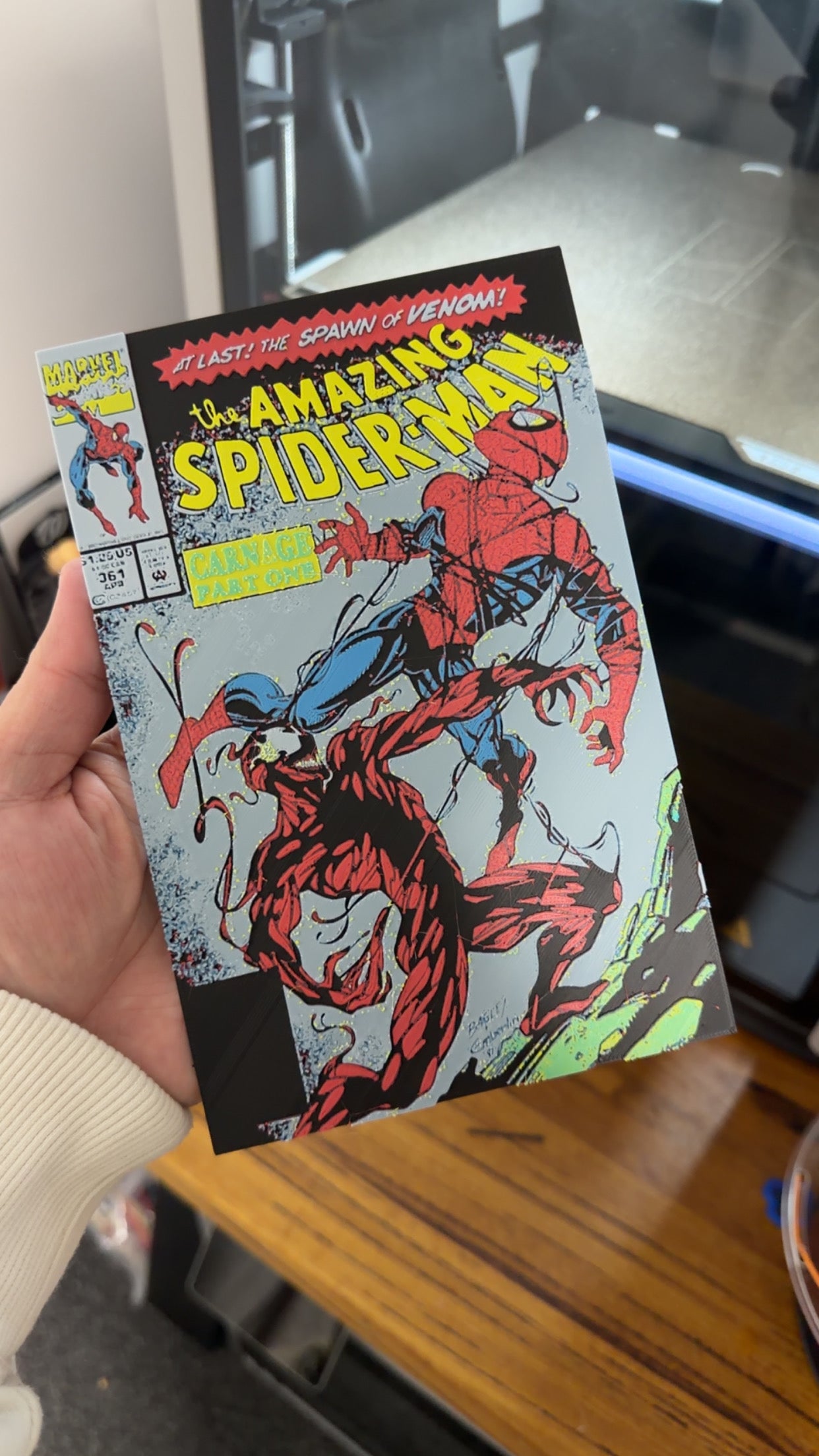 Comic Cover 3D Wall Art – Choose Your Design