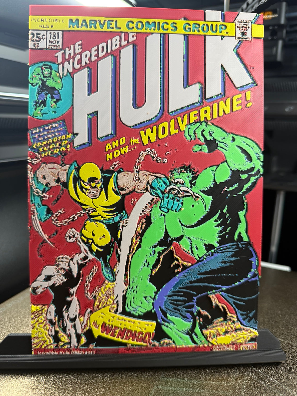 Comic Cover 3D Wall Art – Choose Your Design