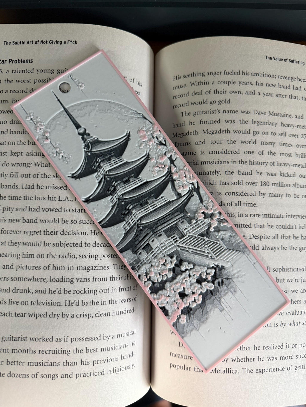 Japanese Pagoda Bookmark