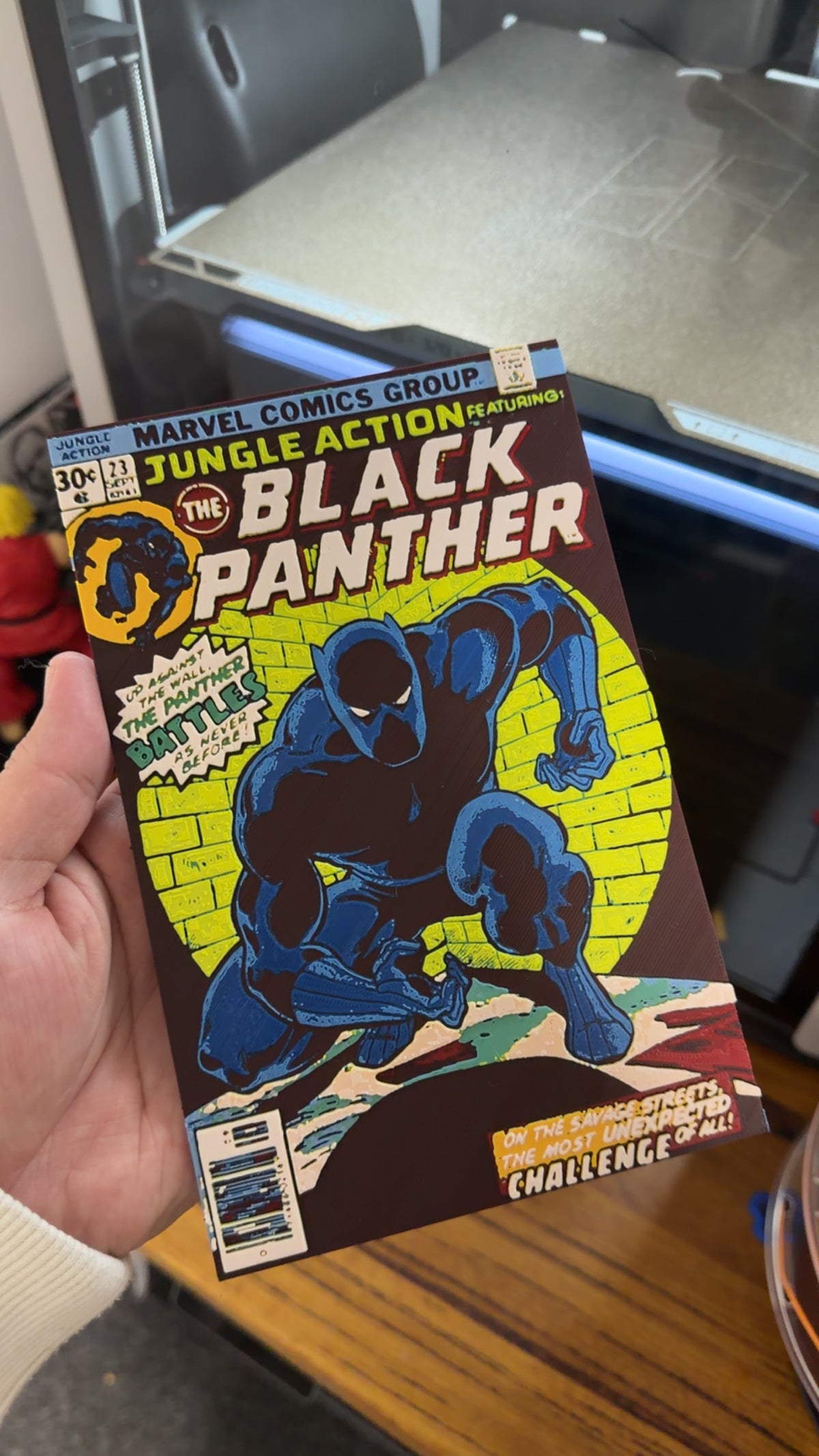Comic Cover 3D Wall Art – Choose Your Design