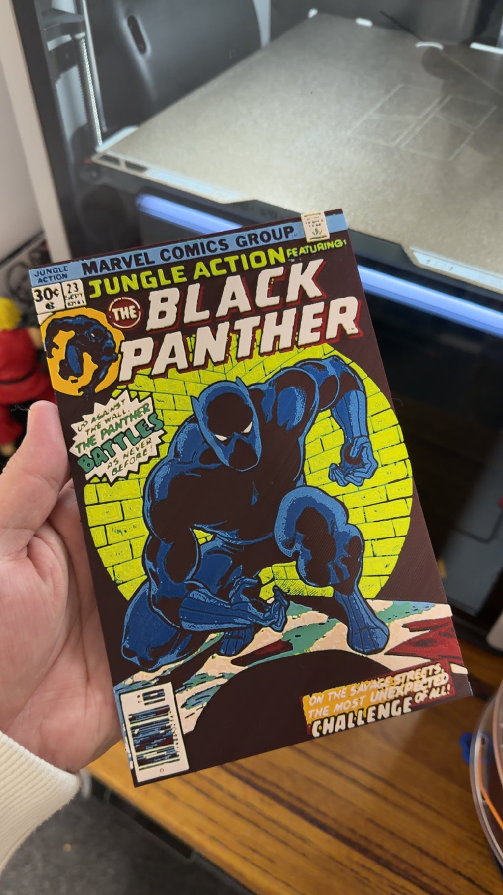 Comic Cover 3D Wall Art – Choose Your Design