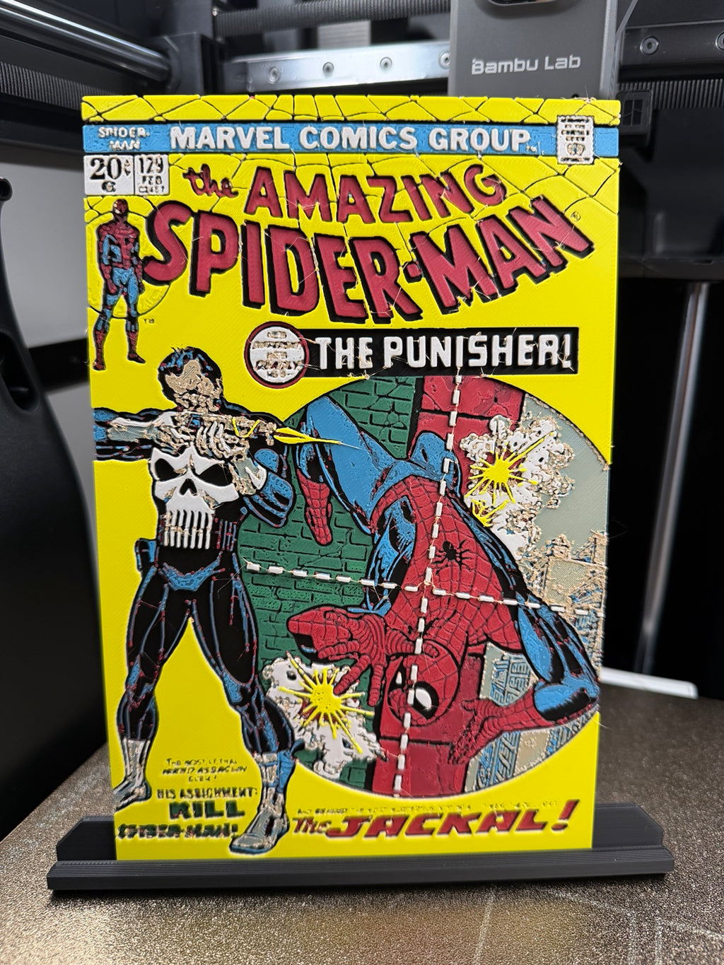 Comic Cover 3D Wall Art – Choose Your Design