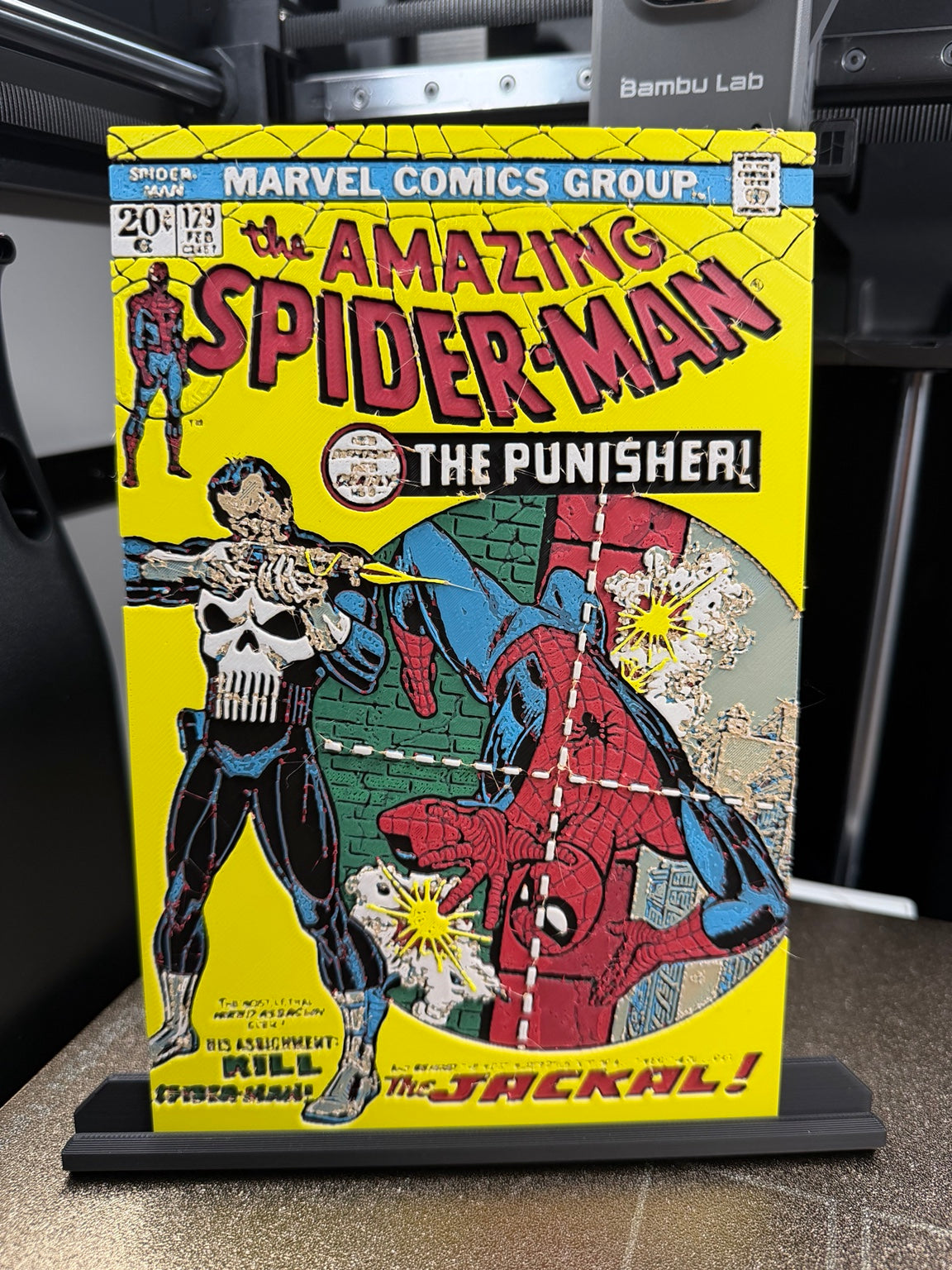 Comic Cover 3D Wall Art – Choose Your Design
