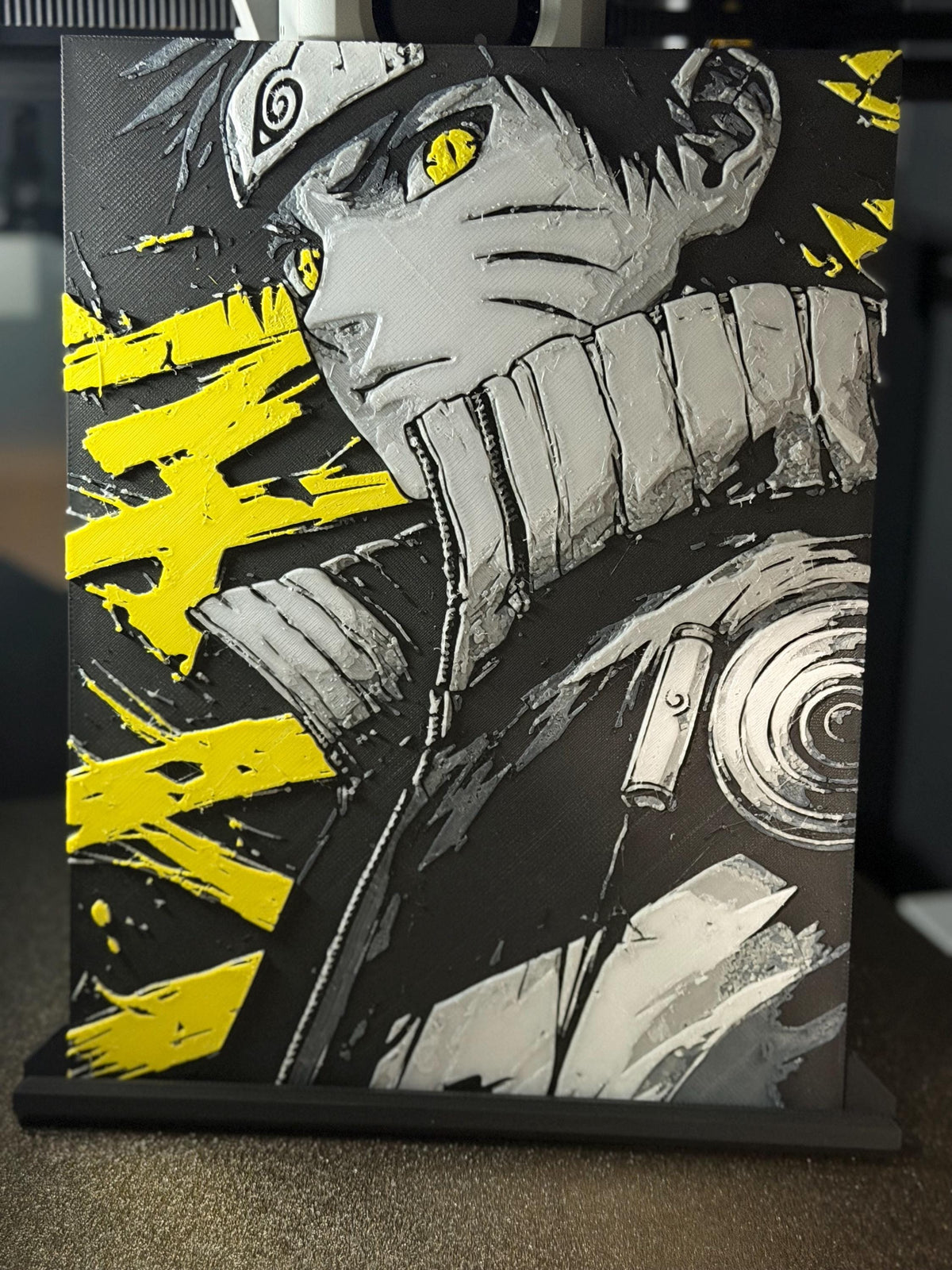 Naruto Anime Art – Premium Layered 3D Printed Wall Artwork