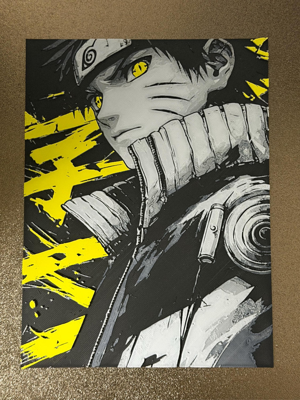 Naruto Anime Art – Premium Layered 3D Printed Wall Artwork